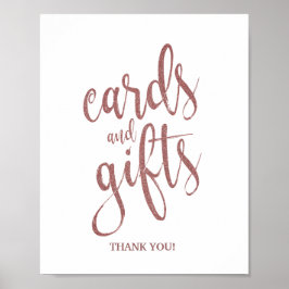 Poster Cartões e Presentes Rosa - Sinal de Casamento com 