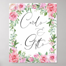 Poster Cartões e Presentes | Rosas Rosa Blush