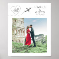Cartões e presentes - Símbolo de tema Viagem de de