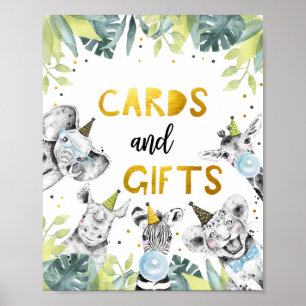Poster Cartões e Presentes - Sinal de Aniversário dos A
