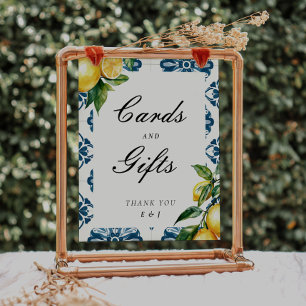 Poster Cartões e Presentes - Sinal de Casamento Lemon Pos