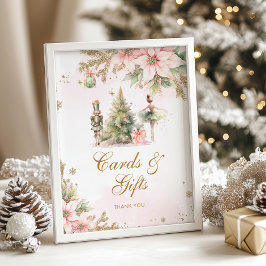 Poster Cartões e presentes Winter Onederland Nutcracker