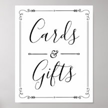 Cartões & Presentes Decoração de Casamento Chá de 