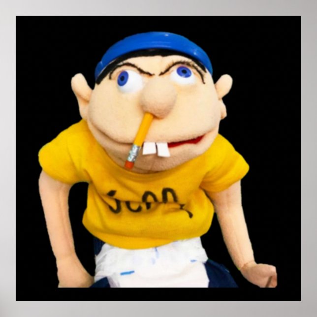 Poster Cartografia infantil engraçada (Frente)