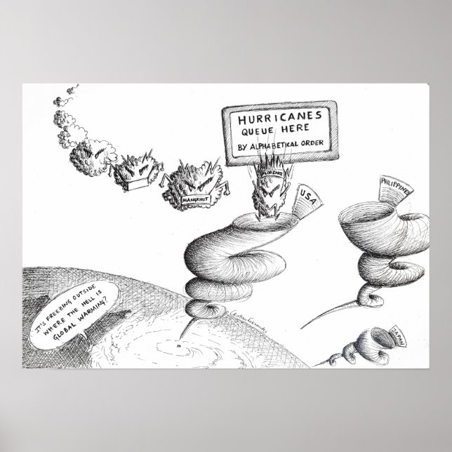 Poster Cartografia sobre Mudanças Climáticas (Frente)