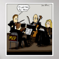 Cartoon de Música Clássica MVP do Quarteto de Stri