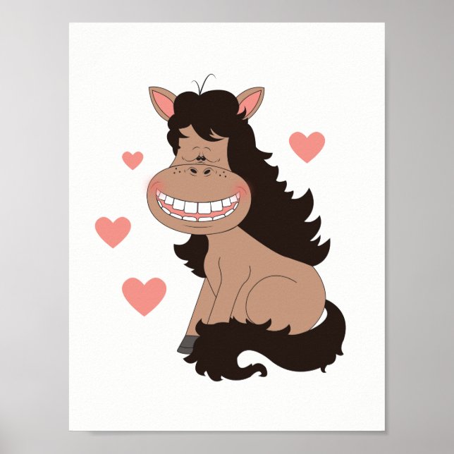 Póster Cartoon de Pony (Frente)