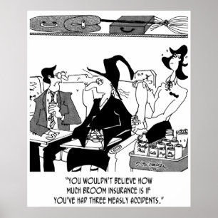 Póster Cartoon de Seguros 5221