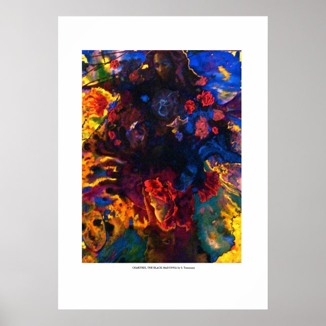 Poster CARTRES - A MADONNA NEGRA por S.Tammuitos (Frente)