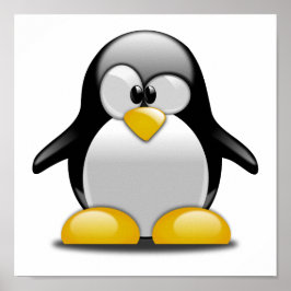 Poster Cartum Pinguim Bonito