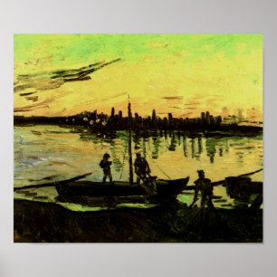 Póster Carvão Bargas Van Gogh Belas Artes