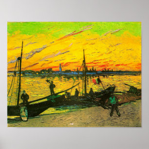 Póster Carvão Bargas Van Gogh Belas Artes