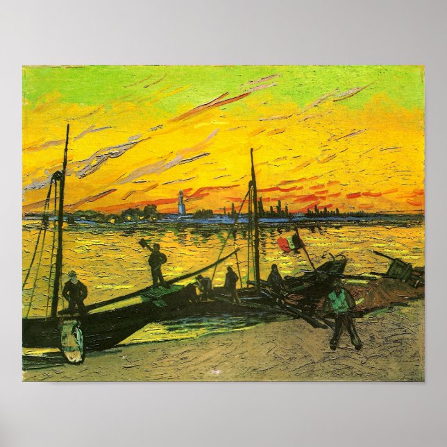 Póster Carvão Bargas Van Gogh Belas Artes (Frente)