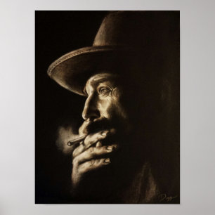 Poster Carvão de Daniel plainview