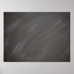 Póster Carvão vegetal retro do fundo do quadro-negro do