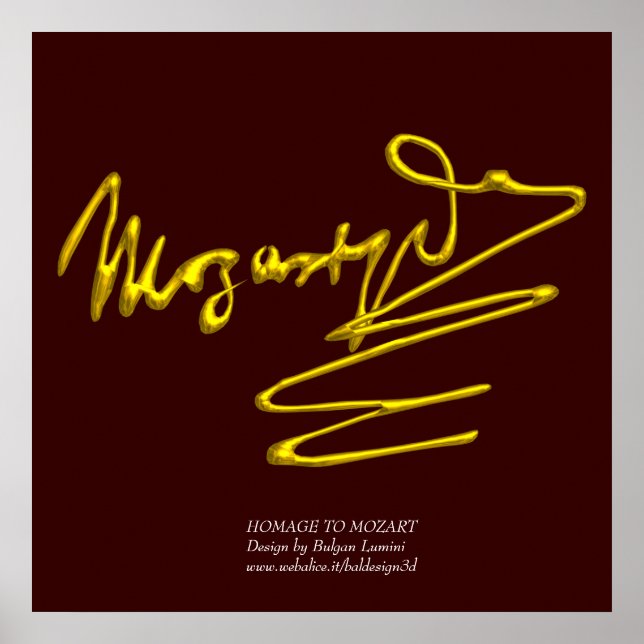 POSTER CASA A MOZART (Frente)