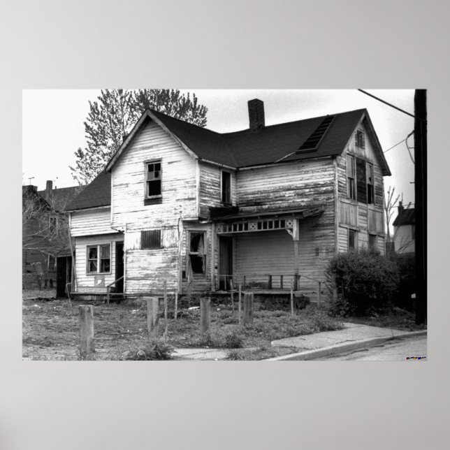 Póster Casa abandonada (Frente)