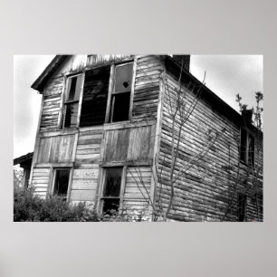 Póster Casa Abandonada de Dois Andares