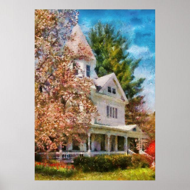 Poster Casa - Adequada para uma Rainha (Frente)