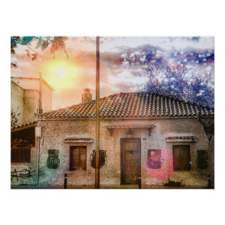 Póster Casa antiga