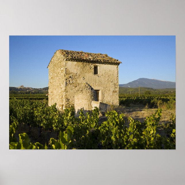 Póster Casa antiga no Comtat Venaissin, Vaucluse, (Frente)