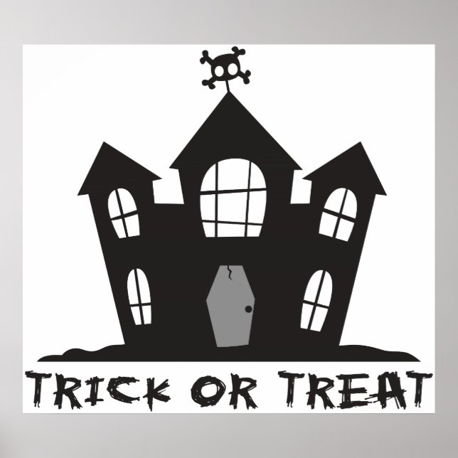 Poster Casa Assombrada (Frente)