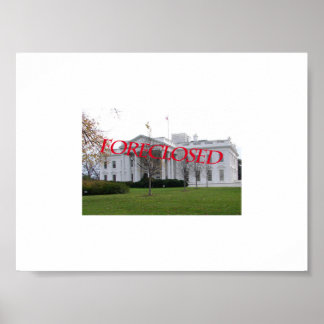 Póster Casa Branca Prevista