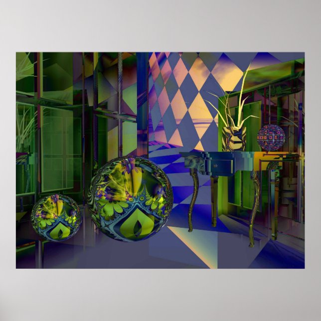 Póster Casa da ascensão solar (Frente)