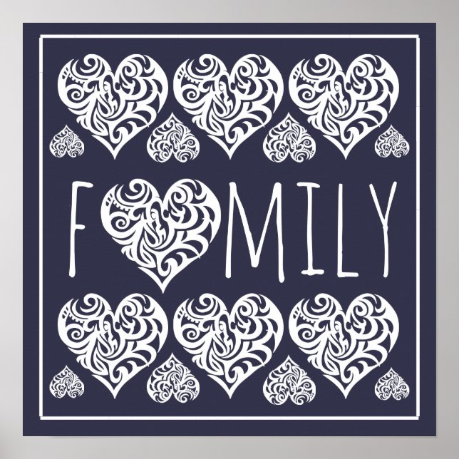 Poster Casa da família/ escritório (Frente)