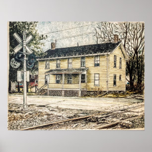 Poster "Casa da Minha Avó - Rogers Ohio"