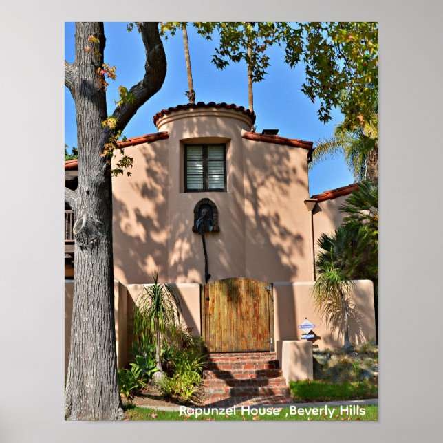 Poster Casa da Rapunzel, Beverly Hills (Frente)