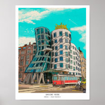 Casa Dançante Praga República Checa Arte Impressio