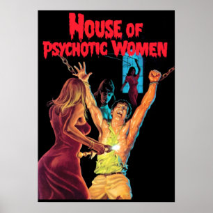 Poster Casa das Mulheres Psicóticas
