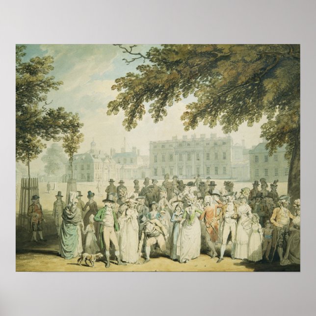 Póster Casa de Buckingham, Rua.Parque do James, 1790 (Frente)
