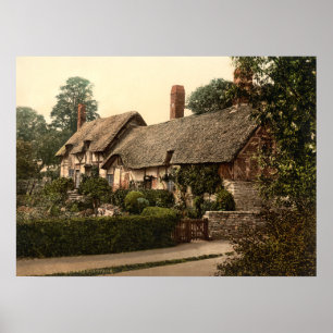 Póster Casa de campo de Ann Hathaway, Stratford-em-Avon,