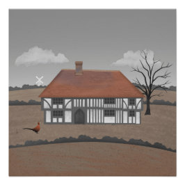 Póster Casa de Campo de Faisão
