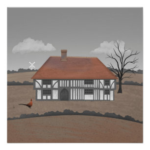 Póster Casa de Campo de Faisão