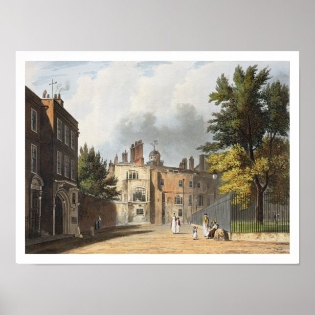 Póster Casa de Carta da Praça, da História de Ch (Frente)