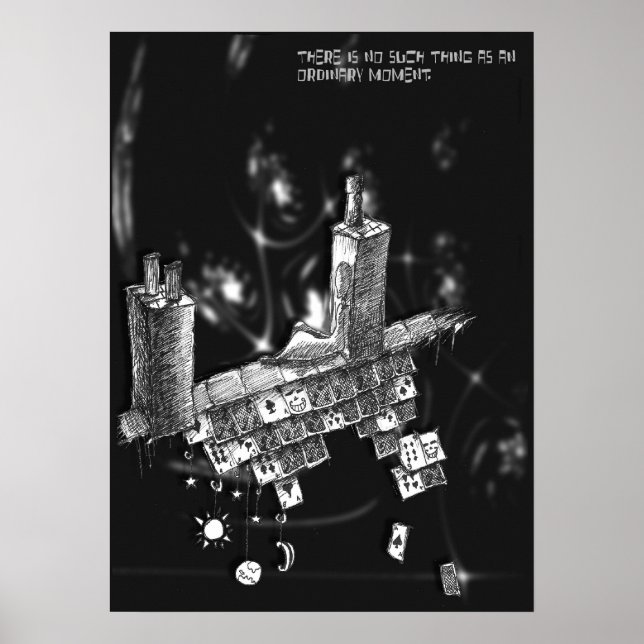 Poster Casa De Cartões (Frente)