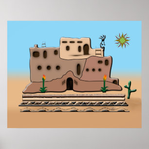 Poster Casa de Clay