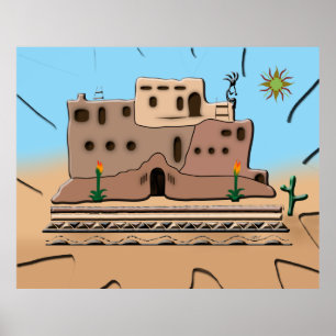 Póster Casa de Clay
