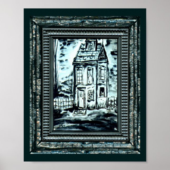 Poster Casa de Decepção (Frente)