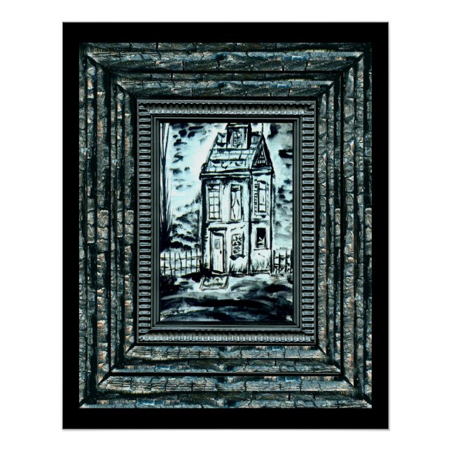 Póster Casa de Decepção (Frente)