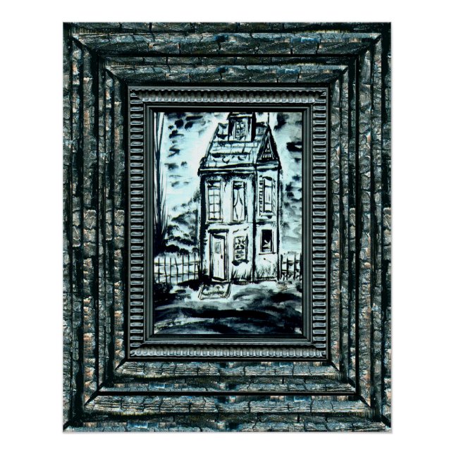 Póster Casa de Decepção (Frente)