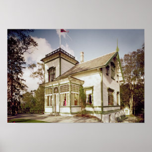 Póster Casa de Edvard Grieg