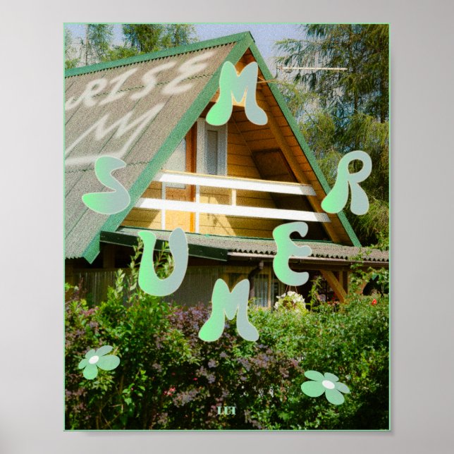 Poster Casa de férias de verão (Frente)