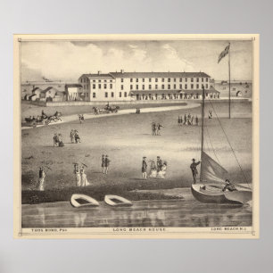 Poster Casa de Long Beach, Long Beach, NJ