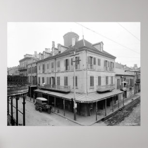 Póster Casa de Napoleon, Nova Orleães, Louisiana: CA 190