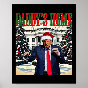 Poster Casa de Natal do pai Casa Branca Trump D
