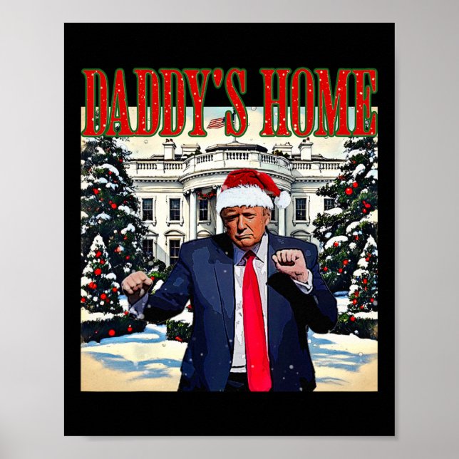 Poster Casa de Natal do pai Casa Branca Trump D (Frente)